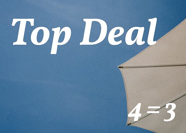 Top Deal 4=3