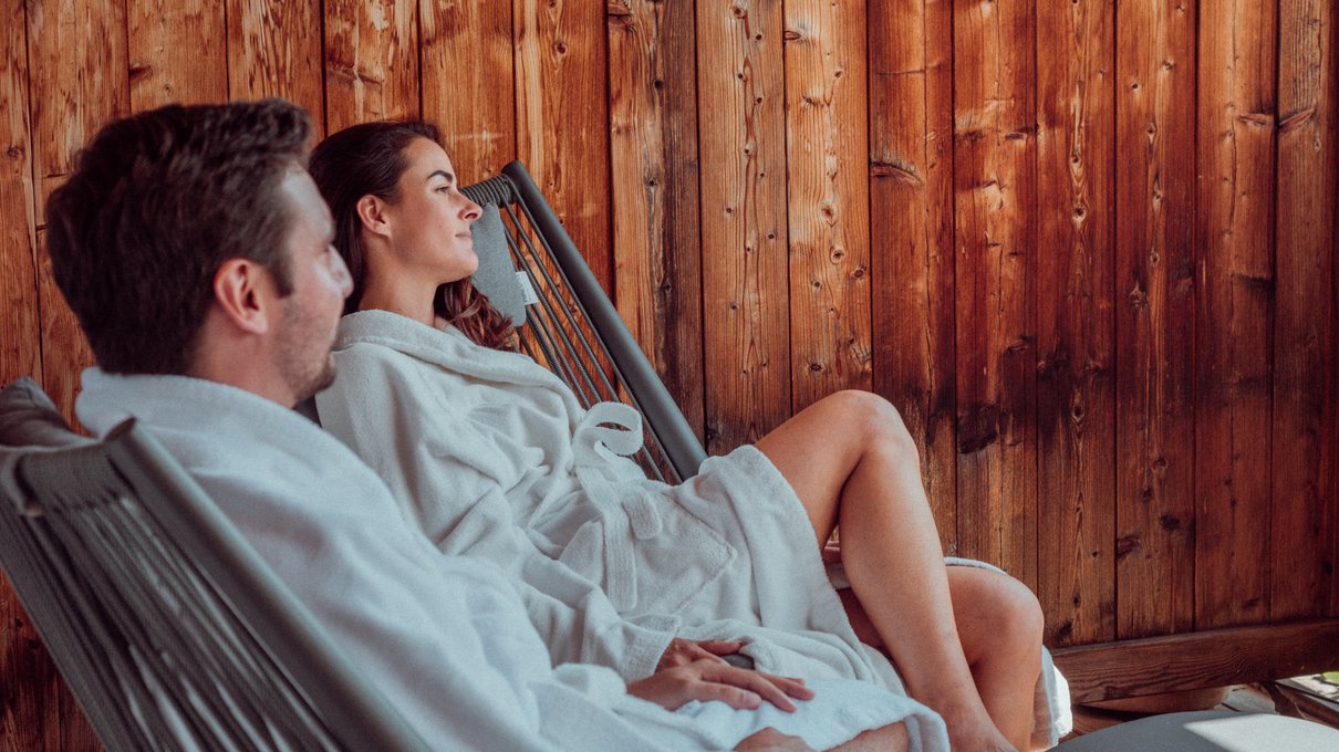 Organic sauna bliss at theiner’s garten Organic sauna bliss at theiner’s garten