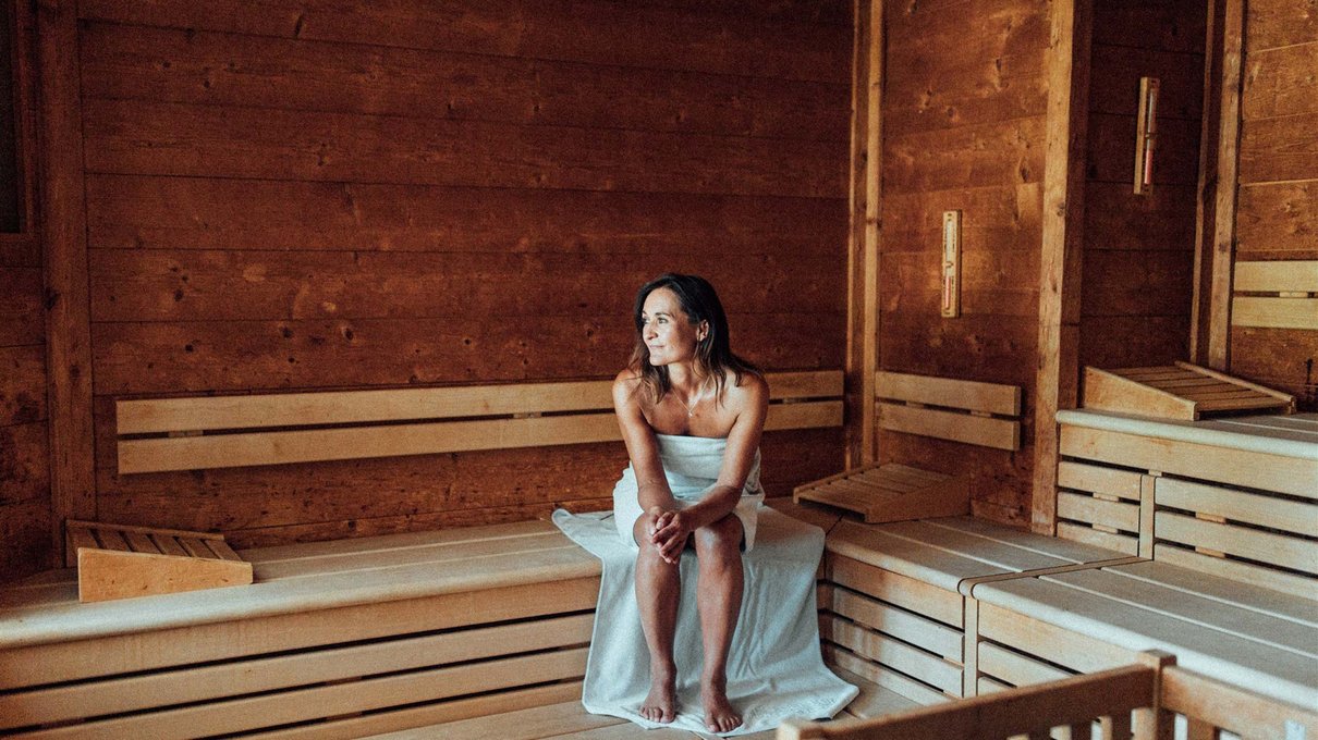 Organic sauna bliss at theiner’s garten Organic sauna bliss at theiner’s garten